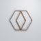 Ekena Millwork Extra Small Hillrose Decorative Fretwork Wood Wall Panels, Walnut, 7 3/8"W x 7 3/8"H x 3/8"T WALW08X08X0375HREWA - alternate 2